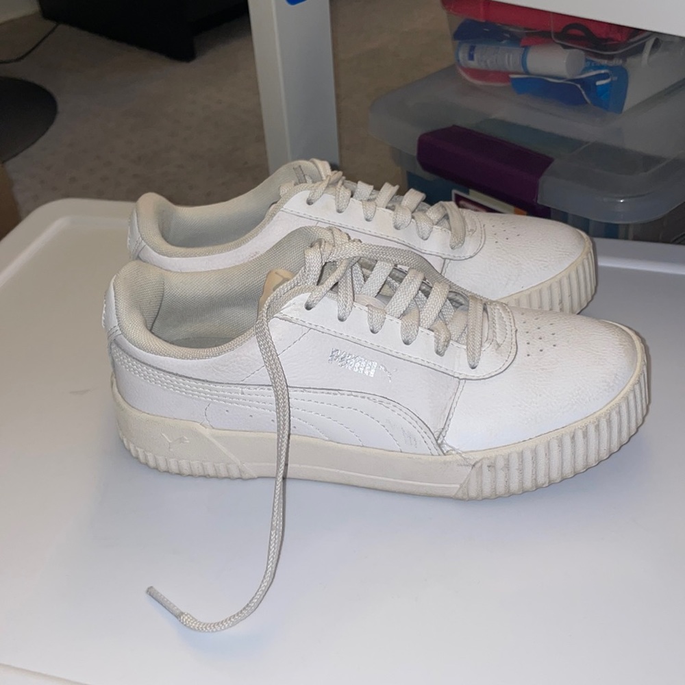 Women Puma White Sneakers